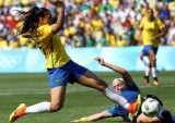 准决赛 巴西女足VS瑞典女足全场录像