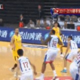 2017-11-07 常规赛 天津滨海云商VS北京首钢录像 第一节