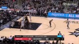 2018-04-08 NBA常规赛 开拓者vs马刺录像 第四节