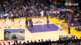 2018-04-09 NBA常规赛 爵士vs湖人录像 第二节