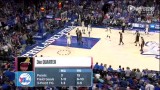 2018-04-15 NBA季后赛东部首轮1 76人VS热火录像 第三节