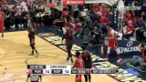 NBA季后赛西部首轮3 鹈鹕VS开拓者录像 第一节