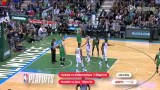 2018-04-21 NBA季后赛 凯尔特人vs雄鹿录像 第二节