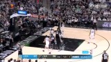 2018-04-23 NBA季后赛西部首轮4 勇士vs马刺录像 第三节