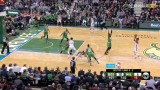 2018-04-27 NBA季后赛东部首轮6 凯尔特人vs雄鹿录像 第一节