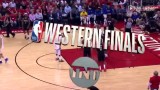 2018-05-17 NBA西部决赛2 火箭VS勇士录像 第二节