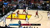 NBA常规赛 热火VS尼克斯录像 第二节
