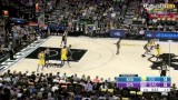 NBA常规赛 国王VS勇士录像 第一节
