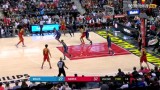 NBA常规赛 魔术vs老鹰录像 第二节