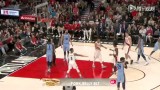 2018-04-02 NBA常规赛 灰熊vs开拓者录像 第一节