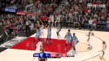 2018-04-02 NBA常规赛 灰熊vs开拓者录像 第二节