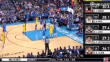 NBA常规赛 雷霆VS勇士录像 第三节