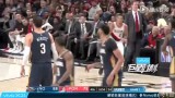 2018-04-15 NBA季后赛西部首轮1 开拓者VS鹈鹕录像 第四节