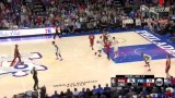 2018-04-17 NBA季后赛东部首轮2 76人VS热火录像 第二节