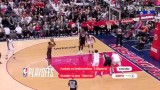 2018-04-21 NBA季后赛 猛龙vs奇才录像 第二节