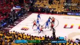 NBA季后赛西部首轮3 爵士VS雷霆录像 第二节