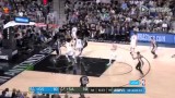2018-04-23 NBA季后赛西部首轮4 勇士vs马刺录像 第二节