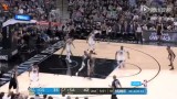2018-04-23 NBA季后赛西部首轮4 勇士vs马刺录像 第一节