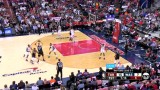 2018-04-23 NBA季后赛东部首轮4 猛龙vs奇才录像 第一节