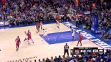 NBA季后赛东部首轮5 热火vs费城录像 第二节