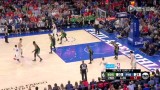 2018-05-08 NBA季后赛东部半决赛4 76人VS凯尔特人录像 第二节