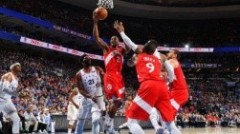 2019-05-06 东部半决赛4 猛龙(1)VS76人(2)录像 第一节