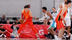 夏季联赛 中国男篮VS黄蜂录像 第四节